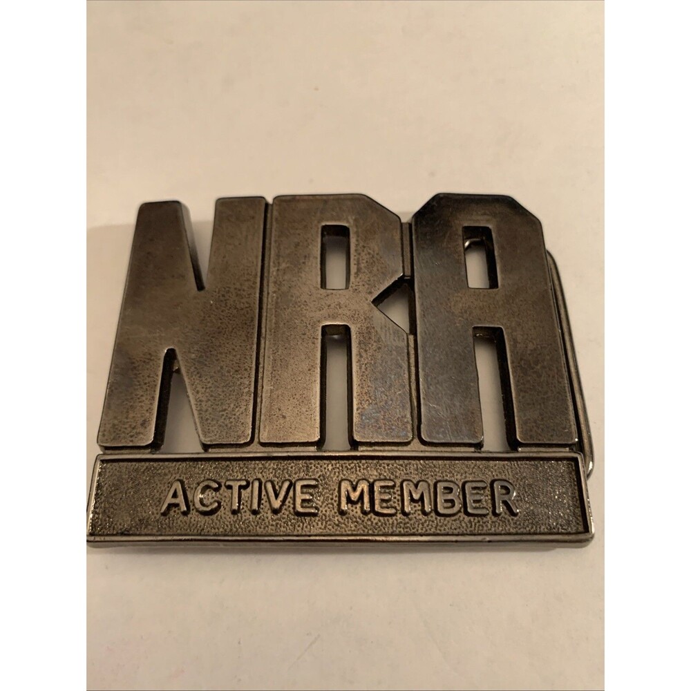 Belt Buckle NRA